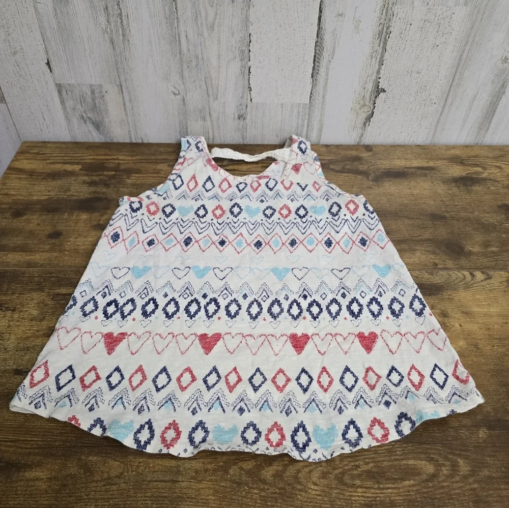 Mudd Multicolor Patterned Tank Top Girls Size 14